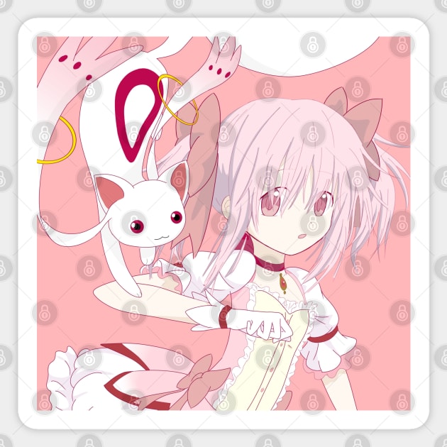 Madoka Sticker by Fotocynthese art